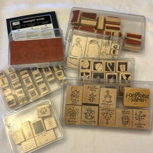 7 sets Stampin’ Up Craft supplies